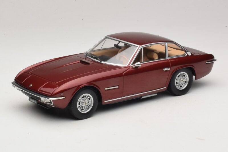 Lamborghini Islero S Rouge Métallisé KK-Scale 1:18 KKDC181582 Métal Moulé