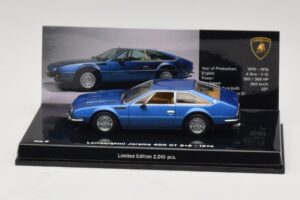 Lamborghini Jarama 400 GTS Bleu Minichamps 1:43 436103400 Métal Moulé