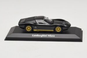 Lamborghini Miura P400 Noir Maxichamps 1:43 940103000 Métal Moulé
