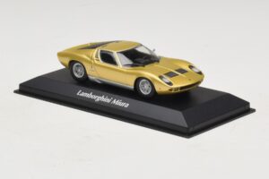 Lamborghini Miura P400 Or Maxichamps 1:43 940103002 Métal Moulé — image 3 sur 5