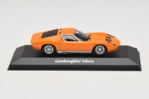 Lamborghini Miura P400 Orange Maxichamps 1:43 940103001 Métal Moulé