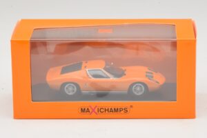 Lamborghini Miura P400 Orange Maxichamps 1:43 940103001 Métal Moulé — image 5 sur 5