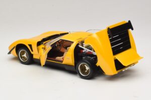 Lamborghini Miura SVR Jaune & Noir Kyosho 1:18 08319GY Métal Moulé — image 5 sur 8