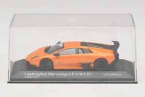 Lamborghini Murcielago LP670-4 SV Orange Métallisé Minichamps 1:43 400103942 Métal Moulé — image 4 sur 5