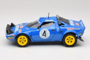 Lancia Stratos HF #4 B. Darniche / A. Mahe Rally Monte Carlo 1979 Solido 1:18 9019 Métal Moulé — image 4 sur 8