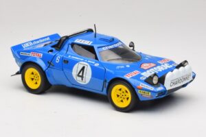 Lancia Stratos HF #4 B. Darniche / A. Mahe Rally Monte Carlo 1979 Solido 1:18 9019 Métal Moulé — image 6 sur 8