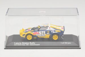 Lancia Stratos Rally #24 F. Tabaton / Radaelli San Remo Rally 1980 Minichamps 1:43 430801224 Métal Moulé — image 4 sur 5