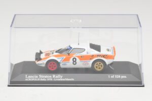 Lancia Stratos Rally #8 Livieratos / Manolis Acropolis Rally 1978 Minichamps 1:43 430781208 Métal Moulé — image 4 sur 5
