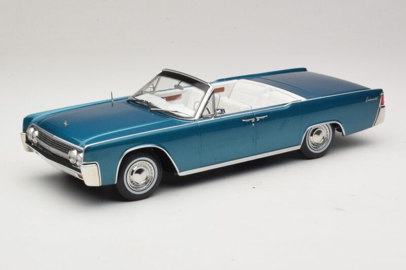 Lincoln Continental Convertible Turquoise Métallisé KK-Scale 1:18 KKDC181524 Métal Moulé