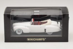 Lincoln Continental Cabriolet Blanc Minichamps 1:43 400082501 Métal Moulé — image 5 sur 5
