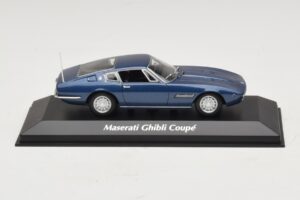 Maserati Ghibli Bleu Métallisé Maxichamps 1:43 940123321 Métal Moulé