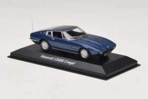 Maserati Ghibli Bleu Métallisé Maxichamps 1:43 940123321 Métal Moulé — image 3 sur 5