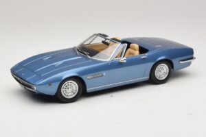 Maserati Ghibli Spyder Bleu Clair Métallisé KK-Scale 1:18 Maserati Ghibli Spyder Bleu Clair Métallisé KK-Scale 1:18 KKDC181304 Métal Moulé