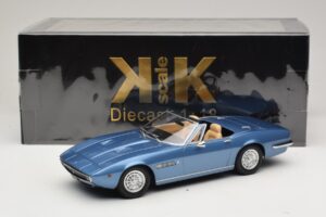 Maserati Ghibli Spyder Bleu Clair Métallisé KK-Scale 1:18 KKDC181304 Métal Moulé — image 7 sur 7