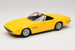 Maserati Ghibli Spyder Jaune KK-Scale 1:18 Maserati Ghibli Spyder Jaune KK-Scale 1:18 KKDC181303 Métal Moulé