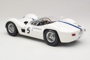 Maserati Tipo 61 #5 Camoradi S. Moss / D. Gurney 1000km Nurburgring Winner 1960 Minichamps 1:12 120601205 Métal Moulé — image 7 sur 8