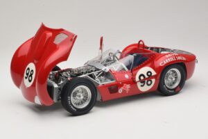 Maserati Tipo 61 #98 C. Shelby Times Mirror GP For Sportscars 1960 Minichamps 1:12 120601298 Métal Moulé — image 2 sur 8