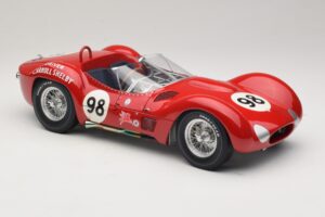 Maserati Tipo 61 #98 C. Shelby Times Mirror GP For Sportscars 1960 Minichamps 1:12 120601298 Métal Moulé — image 6 sur 8