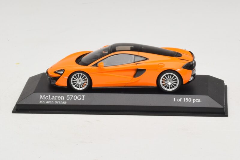 McLaren 570GT Orange Minichamps 1:43 537154521 Métal Moulé