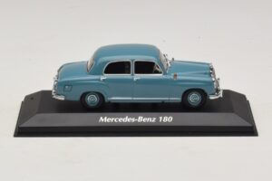 Mercedes 180 W120 Bleu Maxichamps 1:43 940033102 Métal Moulé