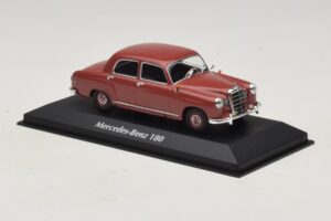 Mercedes 180 W120 Rouge Maxichamps 1:43 940033101 Métal Moulé — image 3 sur 5