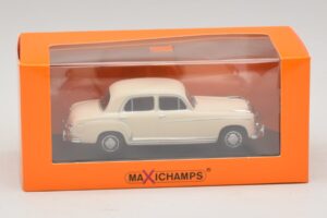 Mercedes 220 S W180 Blanc Maxichamps 1:43 940033000 Métal Moulé — image 5 sur 5