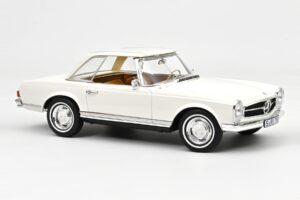 Mercedes 230 SL W113 Pagoda Blanc Norev 1:12 123800 Métal Moulé — image 2 sur 3