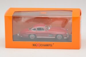 Mercedes 300 SL W198 Rouge Maxichamps 1:43 940039001 Métal Moulé — image 5 sur 5