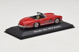 Mercedes 300 SL W198 Roadster Rouge Maxichamps 1:43 940039031 Métal Moulé — image 2 sur 5