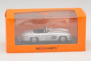 Mercedes 300 SL W198 Roadster Argent Maxichamps 1:43 940039030 Métal Moulé — image 5 sur 5