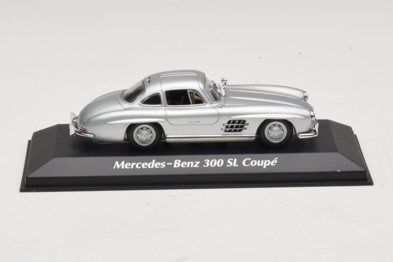 Mercedes 300 SL W198 Argent Maxichamps 1:43 940039000 Métal Moulé