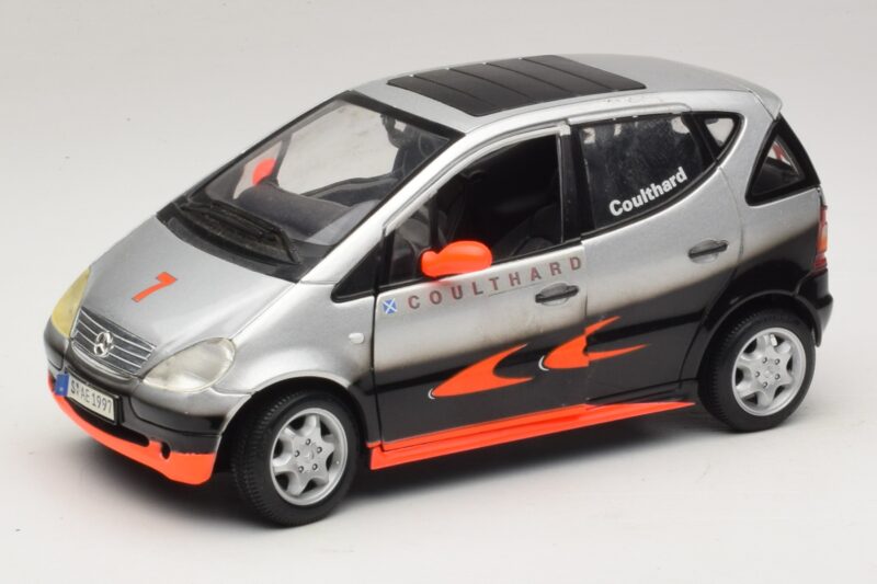 Mercedes A-Class W168 D. Coulthard Argent Maisto 1:18 35841 Métal Moulé