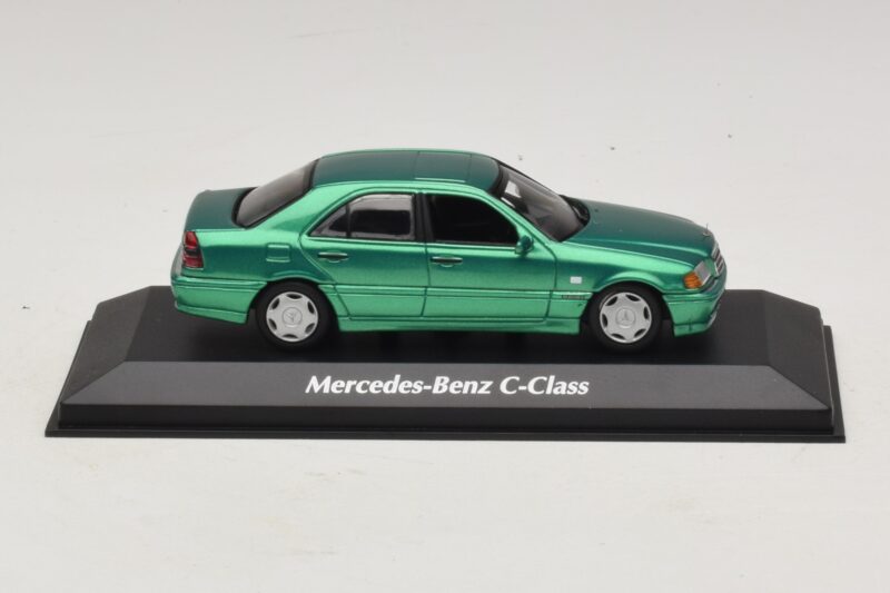 Mercedes C-Class W202 Vert Métallisé Maxichamps 1:43 940037061 Métal Moulé