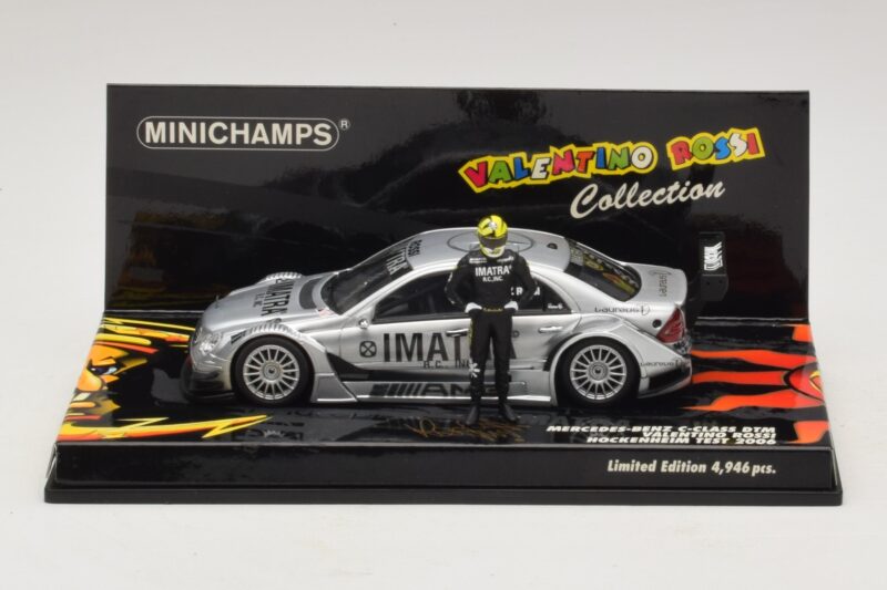 Mercedes C-Klasse DTM V. Rossi Hockenheim Test 2006 Minichamps 1:43 436063646 Métal Moulé