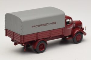 Mercedes L3500 Plateau Porsche Minichamps 1:43 439350027 Métal Moulé — image 2 sur 7