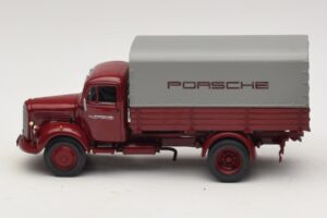 Mercedes L3500 Plateau Porsche Minichamps 1:43 439350027 Métal Moulé — image 3 sur 7