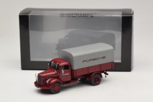 Mercedes L3500 Plateau Porsche Minichamps 1:43 439350027 Métal Moulé — image 7 sur 7
