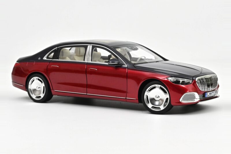 Mercedes Maybach S680 Z223 Nautical Blue & Patagonia Red Norev 1:18 Mercedes Maybach S680 Z223 Nautical Blue & Patagonia Red Norev 1:18 183919 Métal Moulé