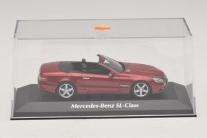 Mercedes SL R230 Rouge Métallisé Maxichamps 1:43 940037530 Métal Moulé — image 4 sur 5