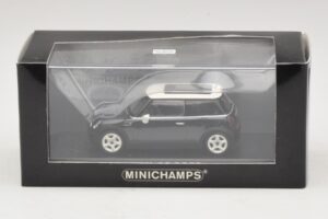 Mini Cooper S R53 Vert Foncé Avec Toit Panoramique Minichamps 1:43 MINI015 Métal Moulé — image 4 sur 4
