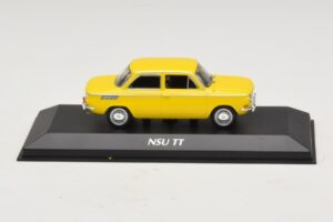 NSU TT Jaune Maxichamps 1:43 940015301 Métal Moulé