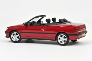 Peugeot 306 Cabriolet Diablo Red Norev 1:18 184930 Métal Moulé — image 2 sur 2