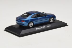 Peugeot 406 Coupé Bleu Métallisé Maxichamps 1:43 940112620 Métal Moulé — image 2 sur 5