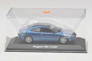 Peugeot 406 Coupé Bleu Métallisé Maxichamps 1:43 940112620 Métal Moulé — image 4 sur 5