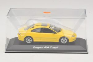 Peugeot 406 Coupé Jaune Maxichamps 1:43 940112621 Métal Moulé — image 4 sur 5