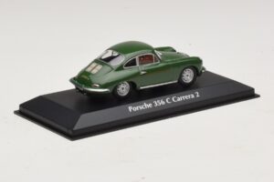 Porsche 356C Carrera 2 Vert Foncé Maxichamps 1:43 940062360 Métal Moulé — image 2 sur 5