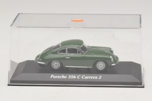 Porsche 356C Carrera 2 Vert Foncé Maxichamps 1:43 940062360 Métal Moulé — image 4 sur 5