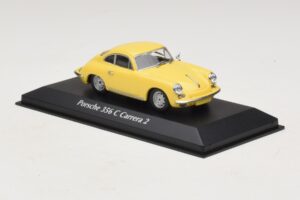 Porsche 356C Carrera 2 Jaune Maxichamps 1:43 940062361 Métal Moulé — image 3 sur 5