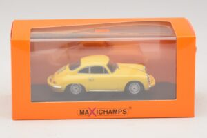 Porsche 356C Carrera 2 Jaune Maxichamps 1:43 940062361 Métal Moulé — image 5 sur 5