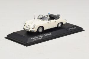 Porsche 356C Cabriolet Polizei Dusseldorf Minichamps 1:43 430062391 Métal Moulé — image 2 sur 5